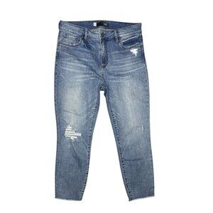 Kut From The Kloth Connie Hight RIse Crop Skinny Jeans Size 6